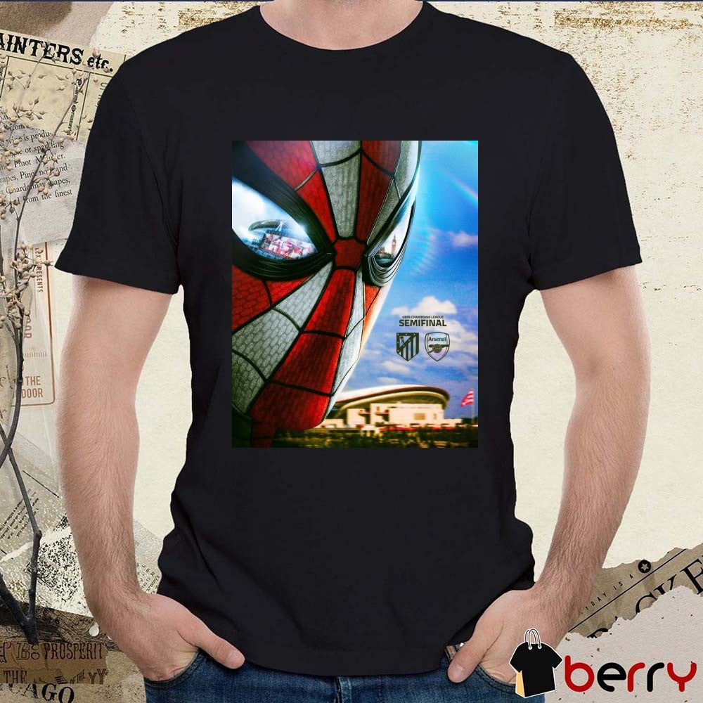 UEFA Champions League Semifinal Atlético de Madrid 2026 Poster t-shirt