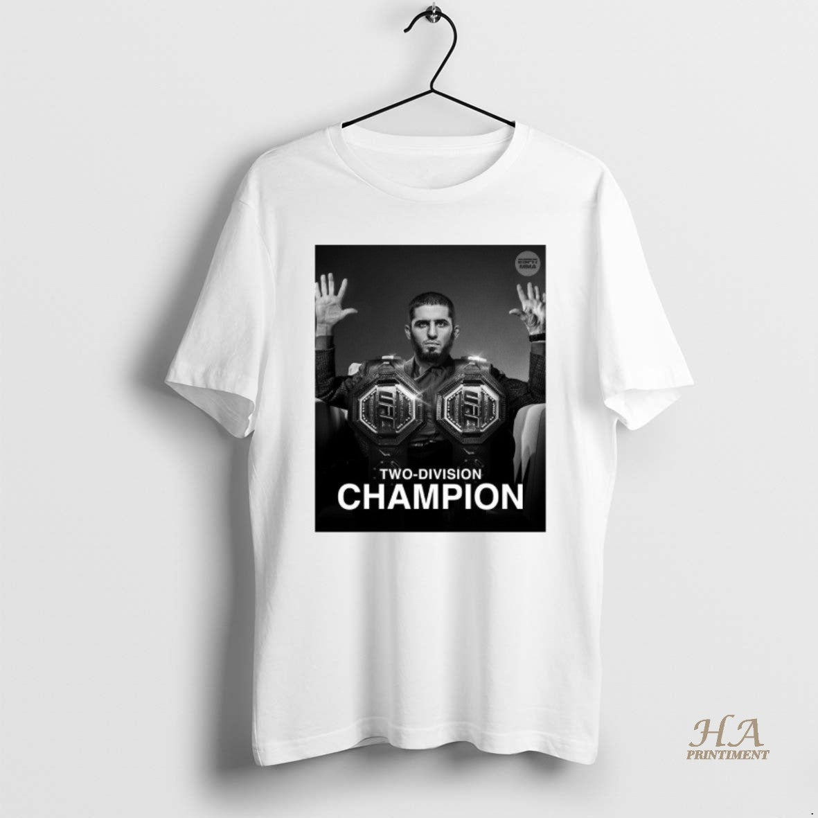 Official Ufc Islam Makhachev Two Division Champion Espn Mma 2025 T-Shirts, Hoodie, Sweatshirt | InkNestWear.com