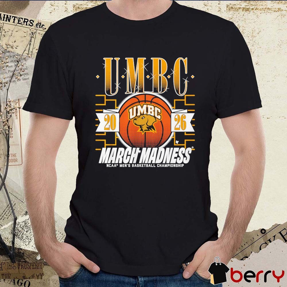 UMBC Retrievers MBB 2026 NCAA Men’s Basketball Championship March Madness t-shirt
