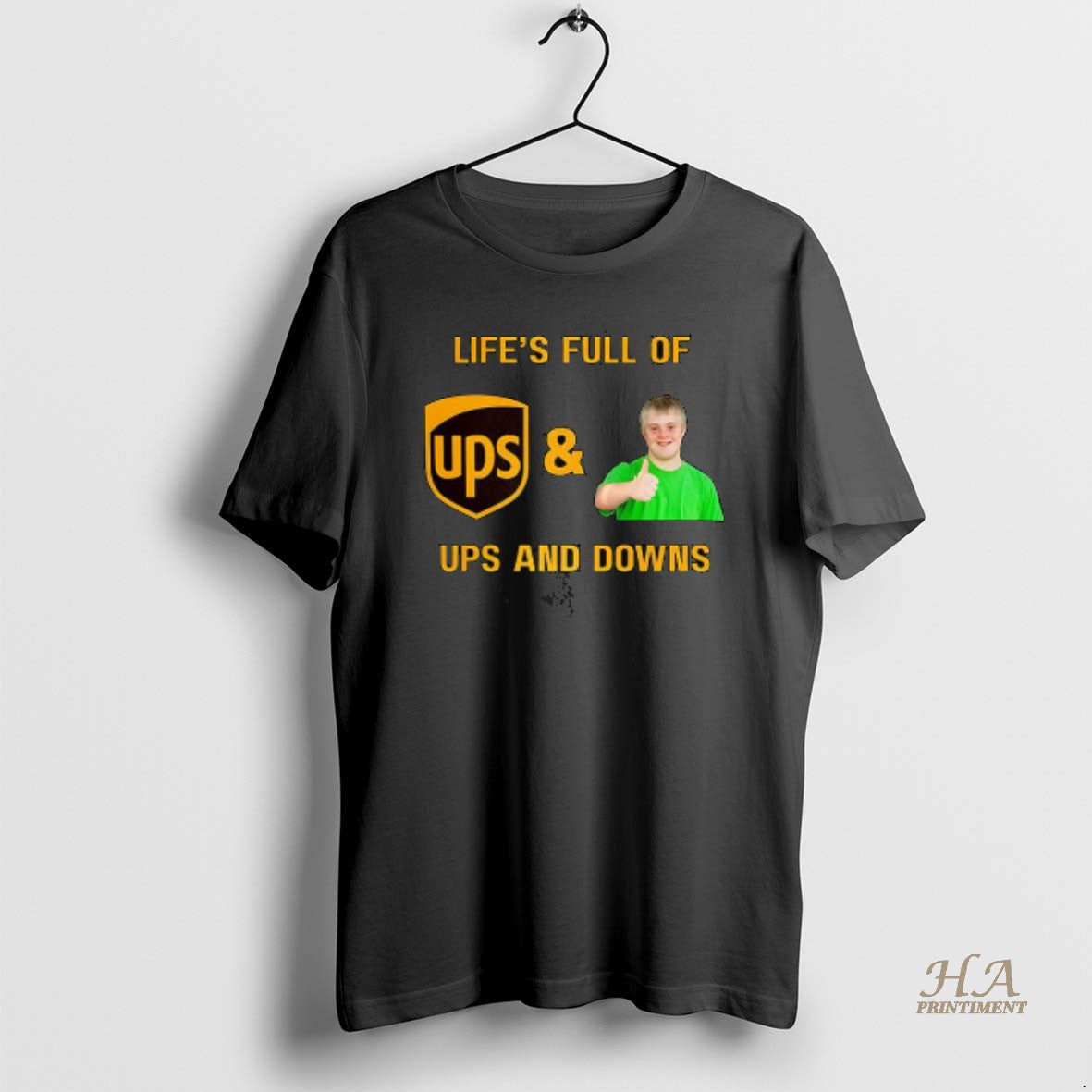 Official Ups Lifes Full Of Ups And Downs T-Shirts, Hoodie, Sweatshirt | InkNestWear.com