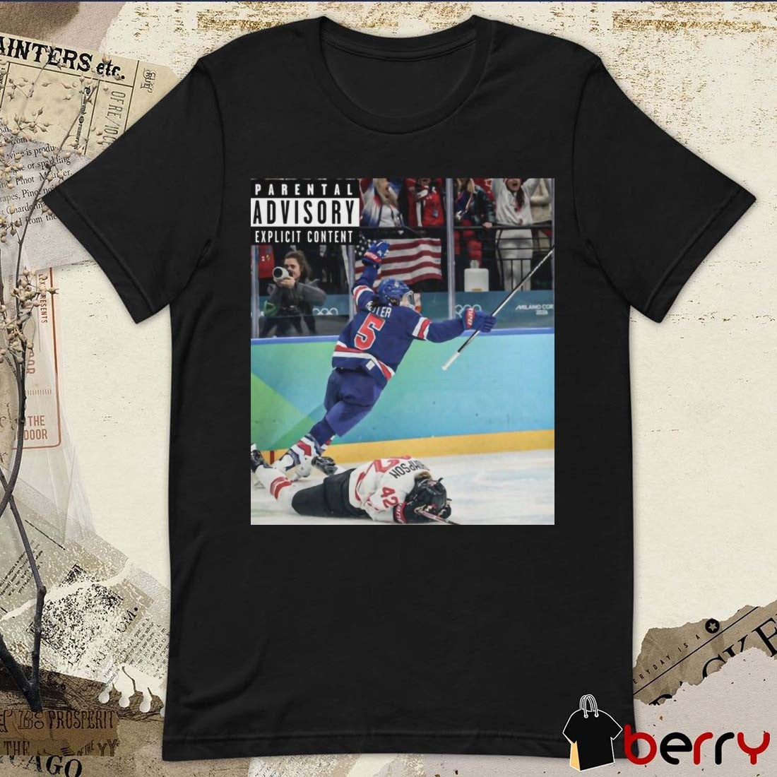 USA Hockey Player Megan Keller Scores The Game-winning Goal Against Canada t-shirt