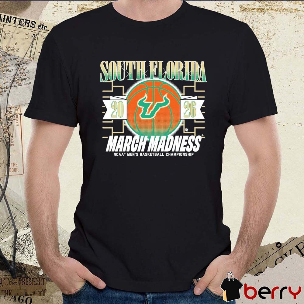 USF Bulls MBB 2026 NCAA Men’s Basketball Championship March Madness t-shirt