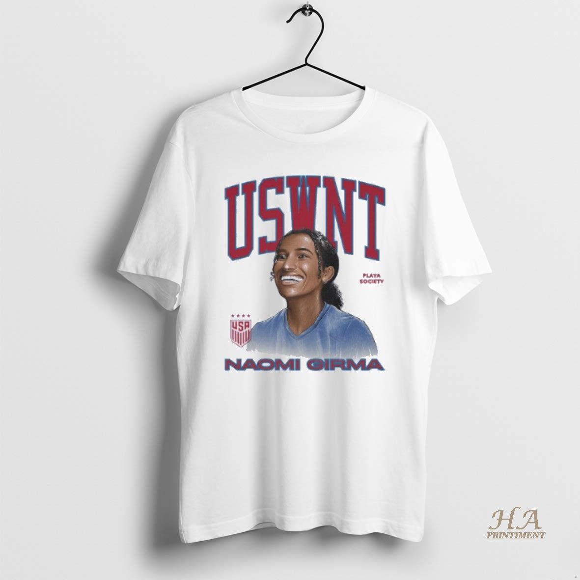 Official Uswnt Naomi Girma Player T-Shirts, Hoodie, Sweatshirt | InkNestWear.com