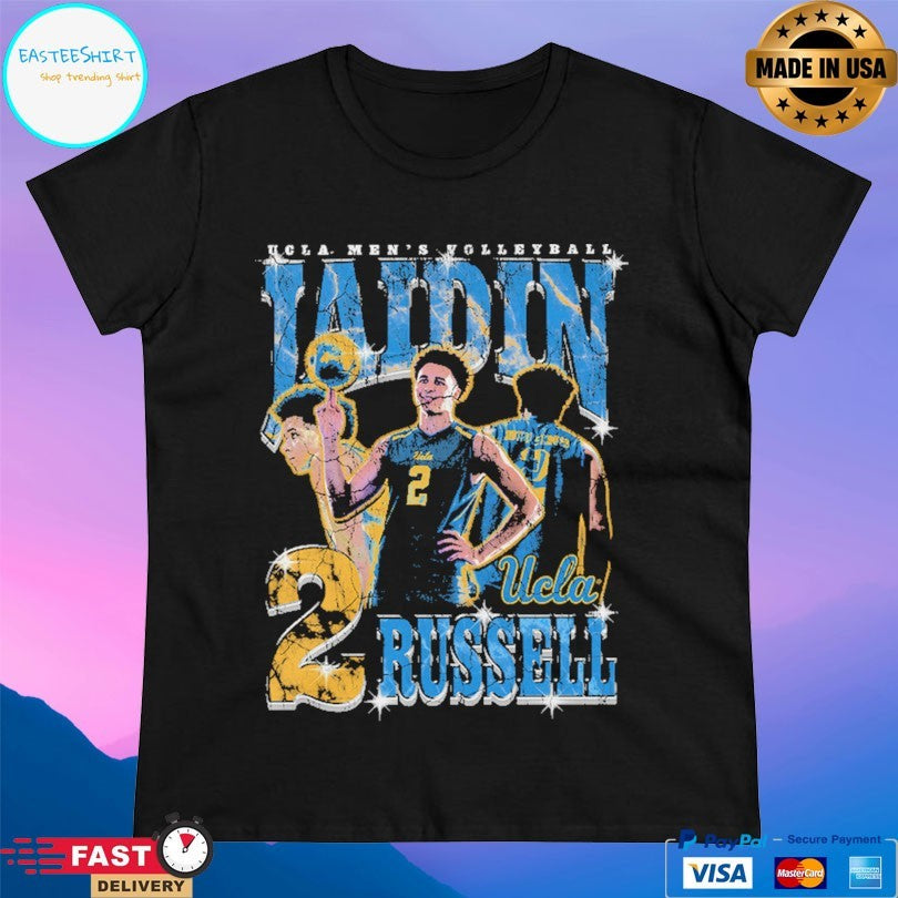 Ucla Men’s Volleyball Laidin Russell 2 90’s Graphic T-shirt