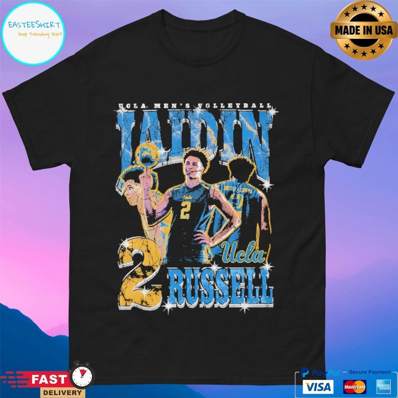 Ucla Men’s Volleyball Laidin Russell 2 90’s Graphic T-shirt
