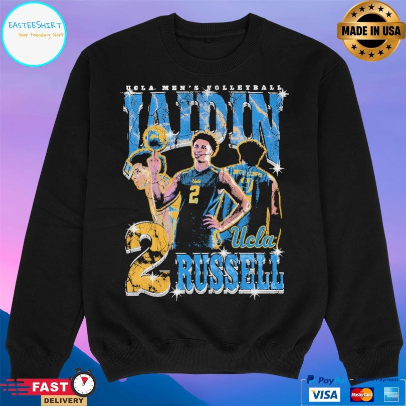 Ucla Men’s Volleyball Laidin Russell 2 90’s Graphic T-shirt