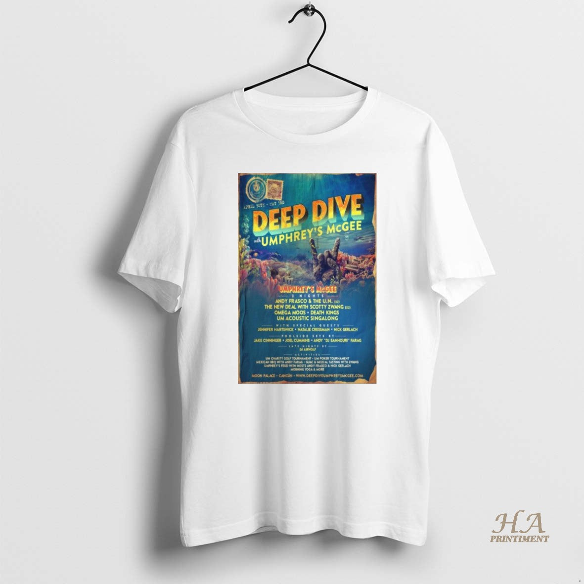 Official Umphreys Mcgee Moon Palace Apr 30 May 3 2026 Cancun Mx Concert T-Shirts, Hoodie, Sweatshirt | InkNestWear.com