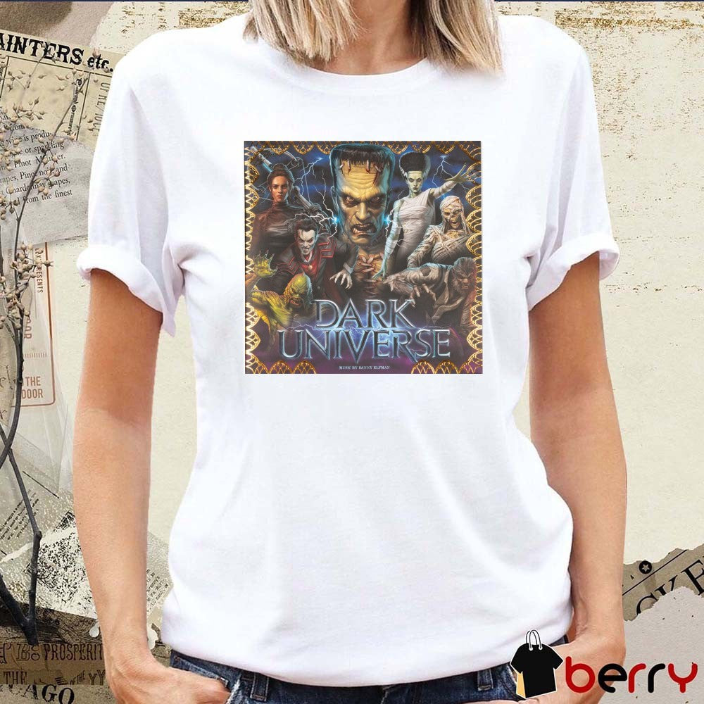 Universal Epic Universe Dark Universe Music By Danny Elfman 2026 t-shirt