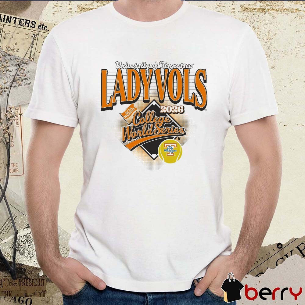 University Of Tennessee Lady Vols Softball 2026 NCAA Women’s College World Series t-shirt