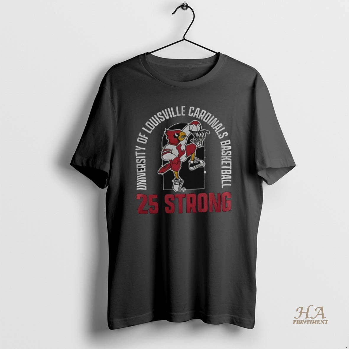 Official University Of Louisville Cardinals Basketball 25 Strong Nba Logo T-Shirts, Hoodie, Sweatshirt | InkNestWear.com
