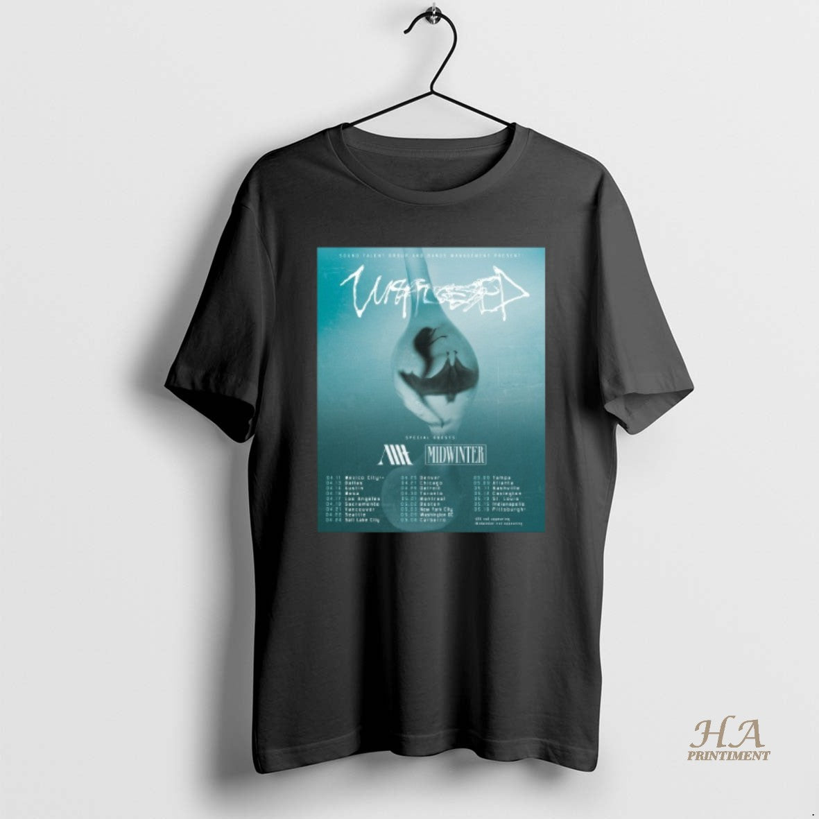Official Unprocessed Angel North America Headline Tour 2026 T-Shirts, Hoodie, Sweatshirt | InkNestWear.com