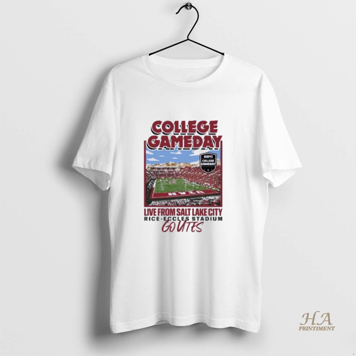 Official Utah Utes 2025 College Gameday Live From Salt Lake City T-Shirts, Hoodie, Sweatshirt | InkNestWear.com
