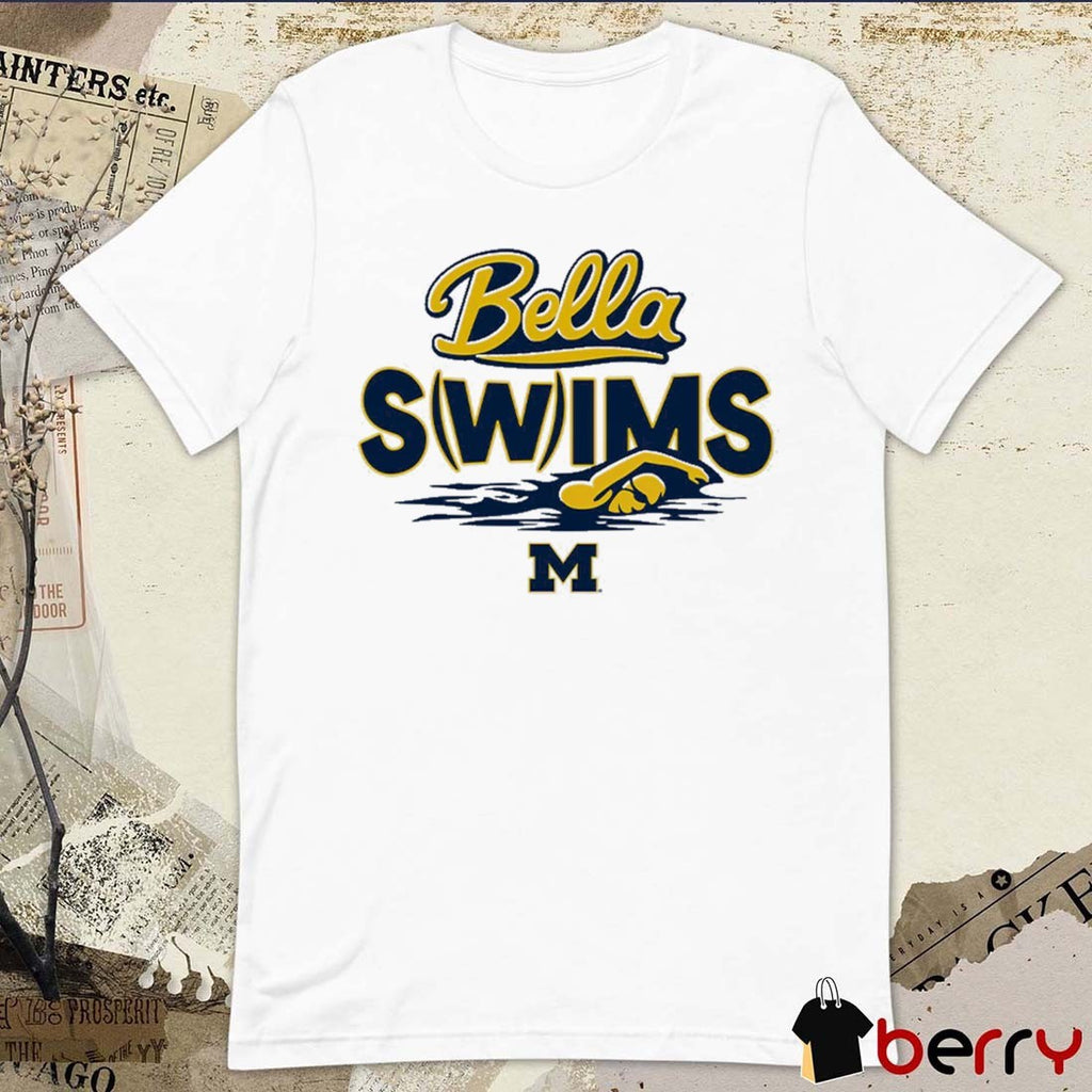 Valiant University Of Michigan Swimming & Diving Arabella Sims Bella Swims t-shirt