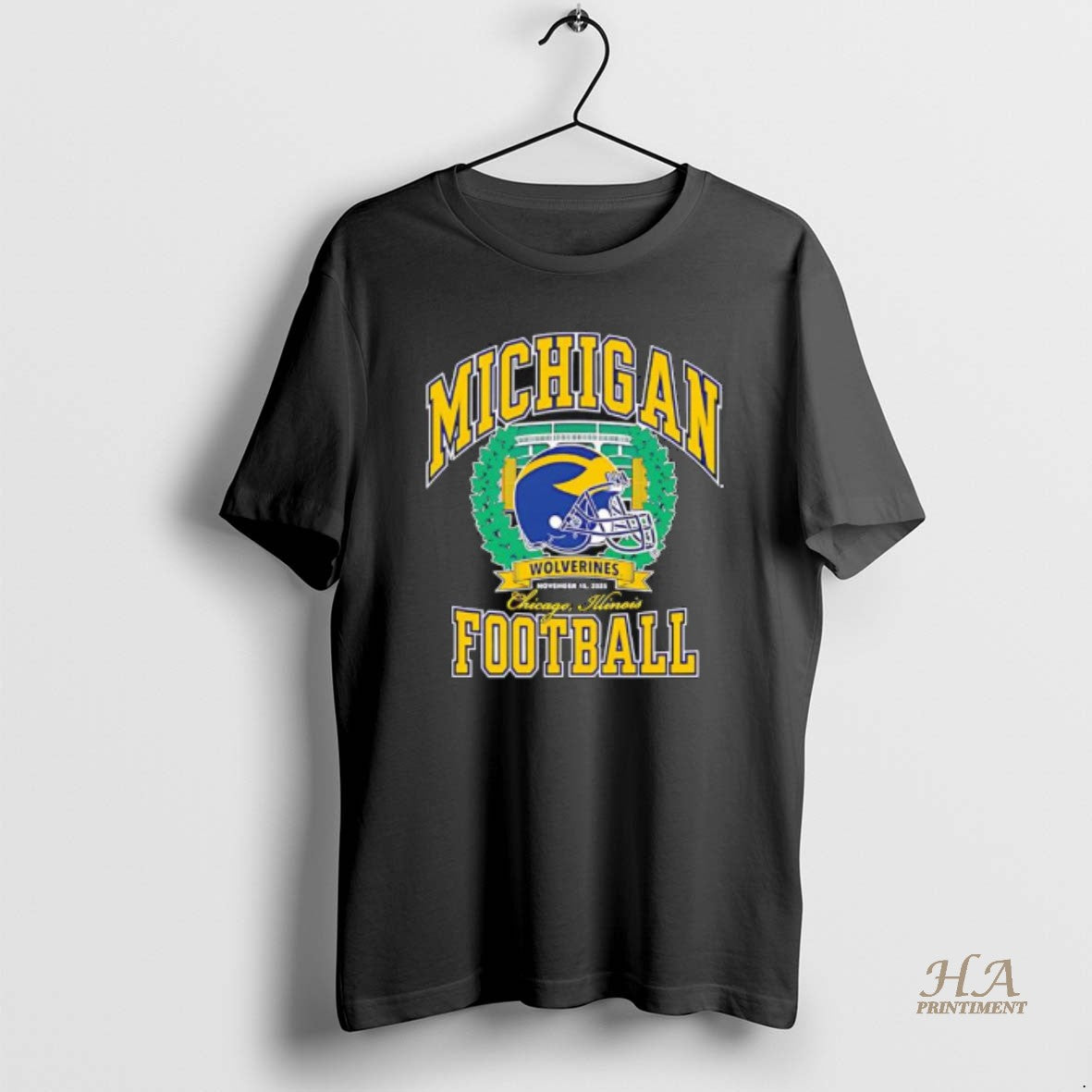 Official Valiant University Of Michigan Football Chicago Game T-Shirts, Hoodie, Sweatshirt | InkNestWear.com