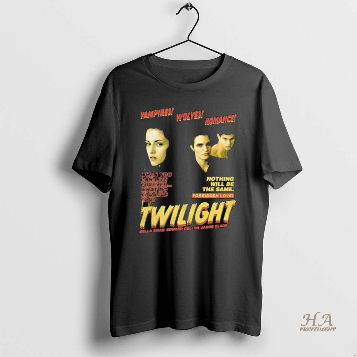 Official Vampires Wolves Romance Nothing Will Be Same Forbidden Love Twilight Bella Swan Edward T-Shirts, Hoodie, Sweatshirt