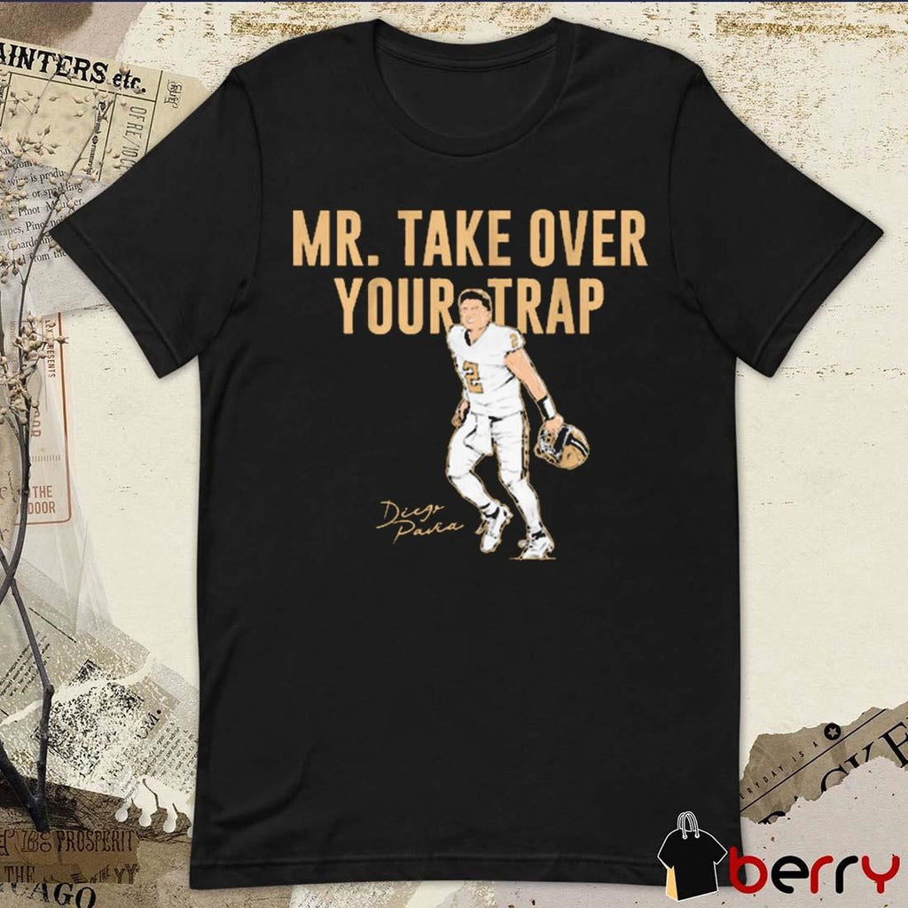Vanderbilt Commodores Football Diego Pavia Mr. Take Over Your Trap t-shirt