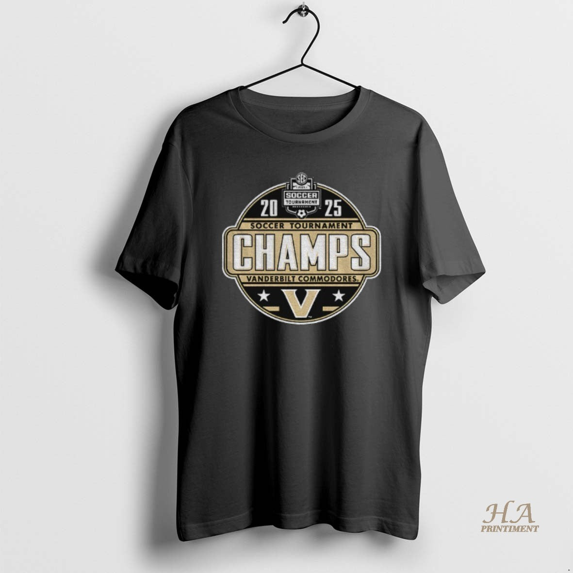 Official Vanderbilt Commodores Soccer Tournament Champions 2025 Sec Logo T-Shirts, Hoodie, Sweatshirt | InkNestWear.com
