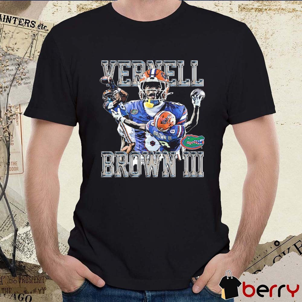 Vernell Brown III VB3 Florida Gators Catch of the Year 2025 NCAA in The Swamp t-shirt