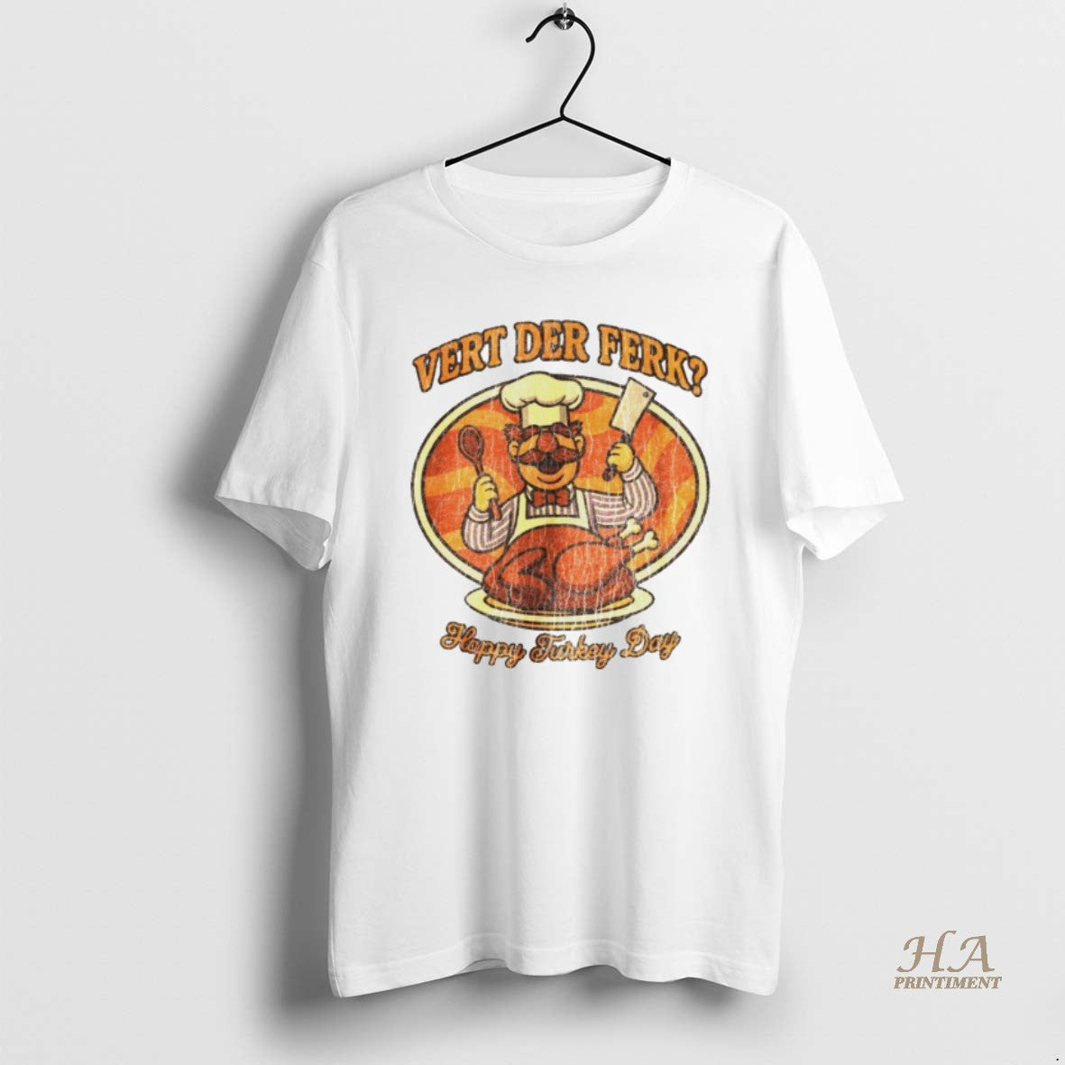 Official Vert Der Ferk Swedish Chef Thanksgiving Happy Turkey Day T-Shirts, Hoodie, Sweatshirt | InkNestWear.com