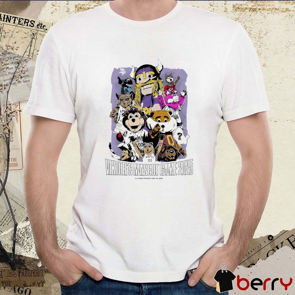 Viktor’s Mascot Game 2025 U.S. Bank Stadium on November 16 2025 t-shirt