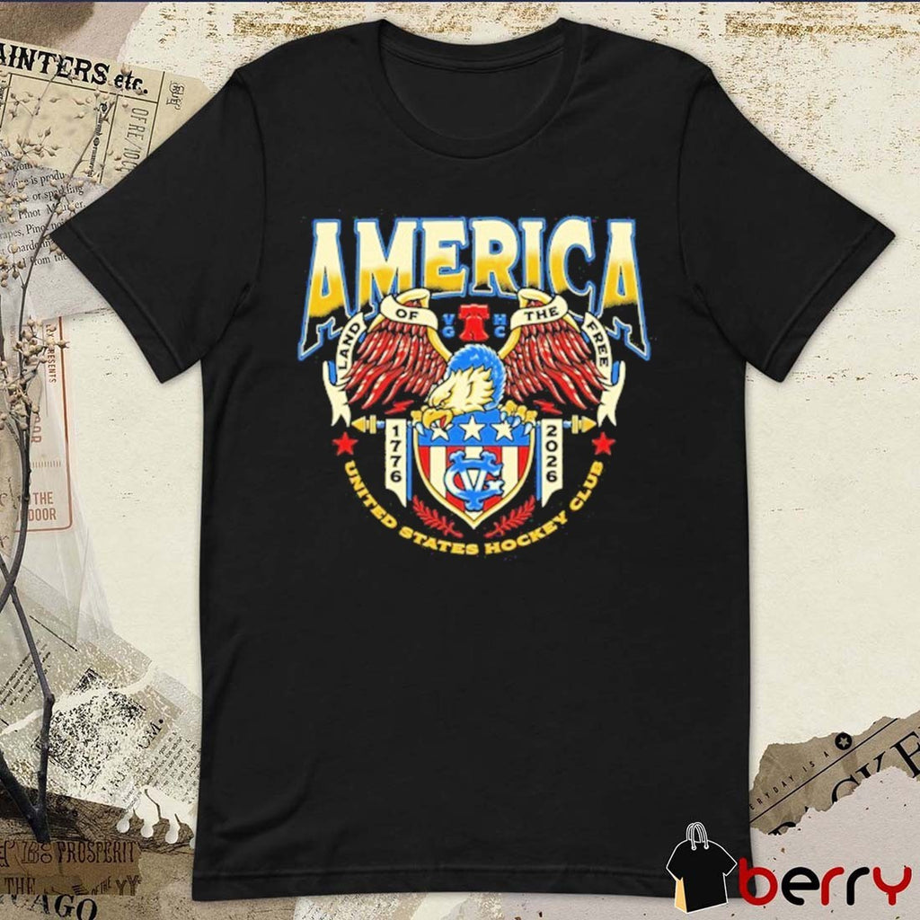 Violent Gentlemen America Land Of The Free Hockey Club USA 250 t-shirt