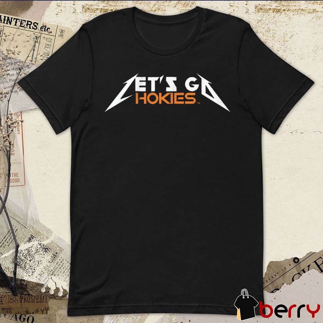 Virginia Tech Hokies Football Let’s Go Hokies t-shirt