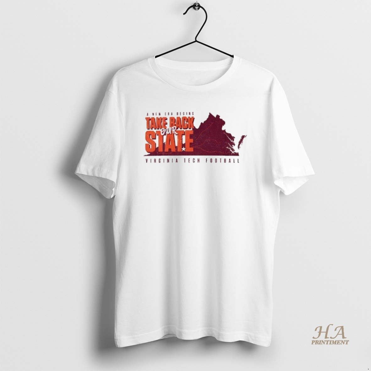 Official Virginia Tech Hokies Football A New Era Begins Take Back Our State T-Shirts, Hoodie, Sweatshirt | InkNestWear.com