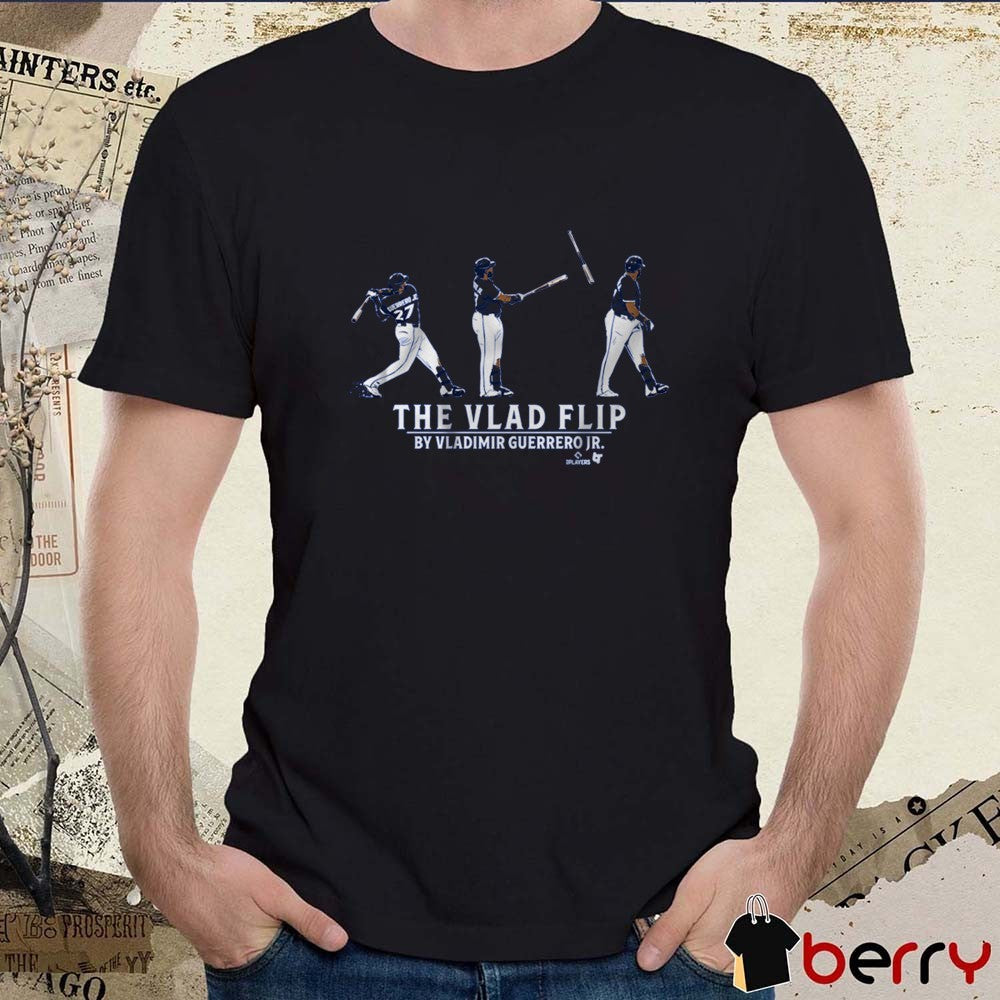 Vladimir Guerrero Jr The Vlad Flip Toronto Blue Jays MLB t-shirt