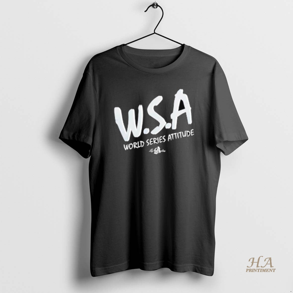 Official W S A World Series Attitude Los Angeles Dodgers T-Shirts, Hoodie, Sweatshirt | InkNestWear.com