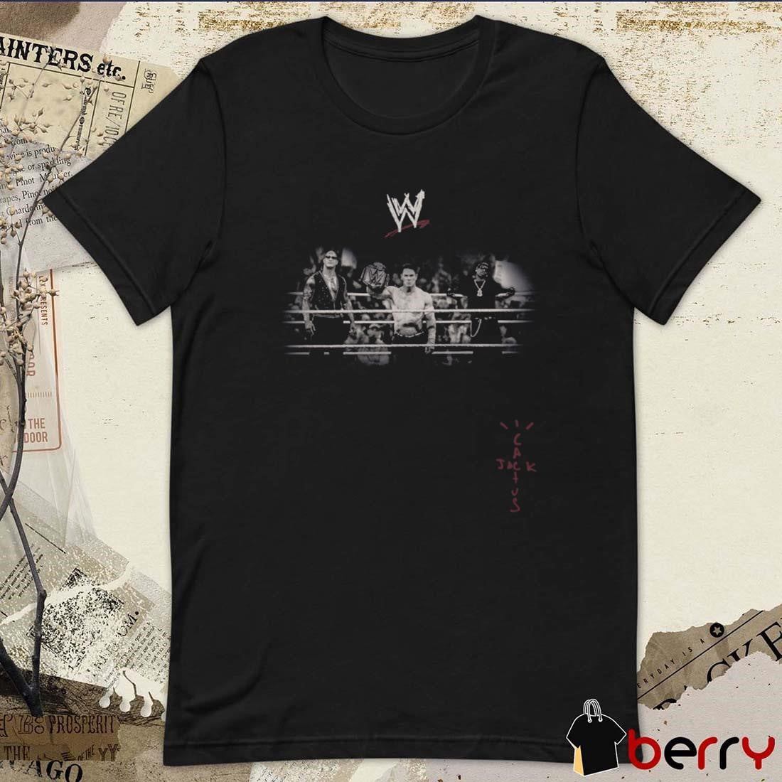 WWE The Final Boss John Cena and Travis Wrestling Is Real Graphic t-shirt