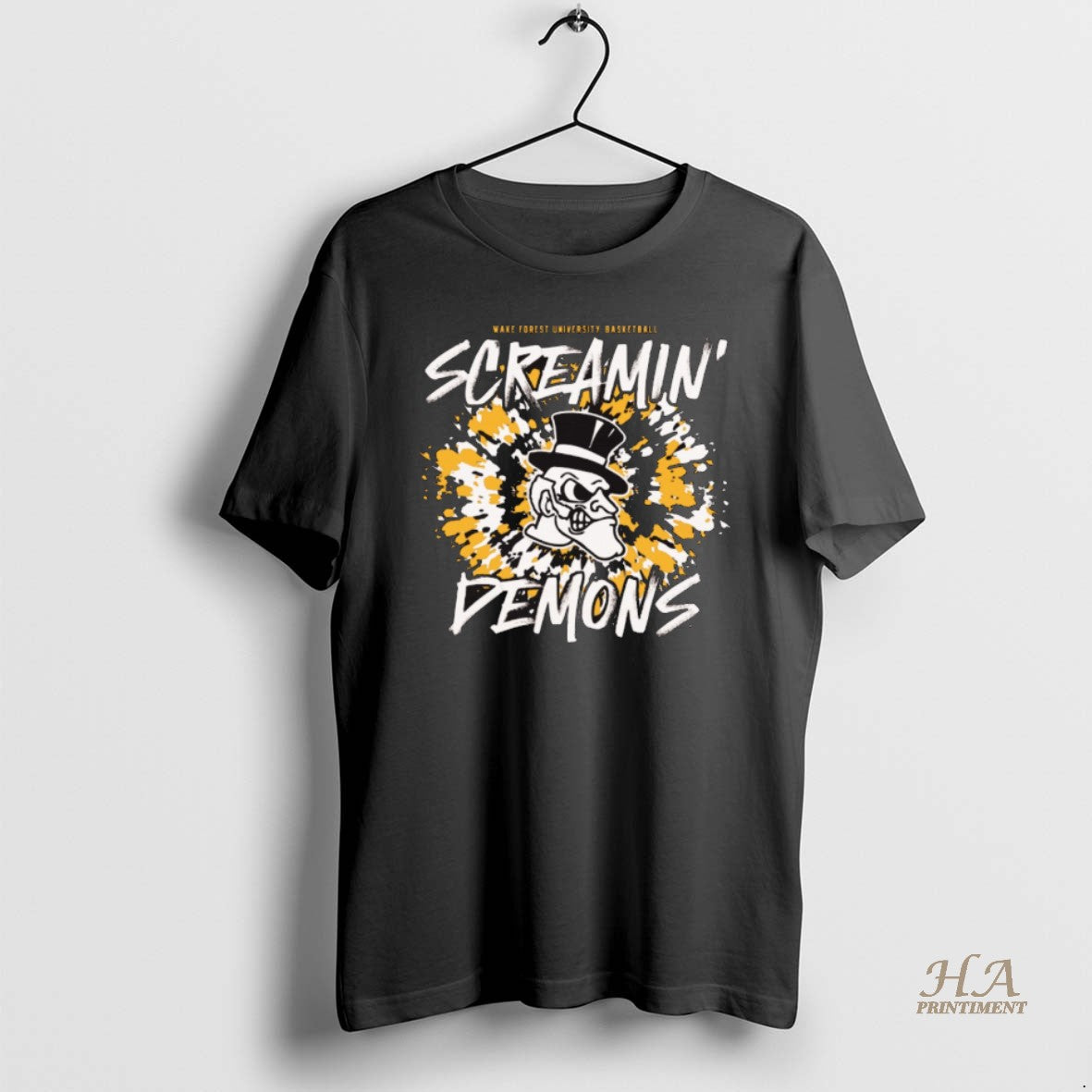 Official Wake Forest University Basketball Screamin Demons Tie Dye Nation T-Shirts, Hoodie, Sweatshirt | InkNestWear.com