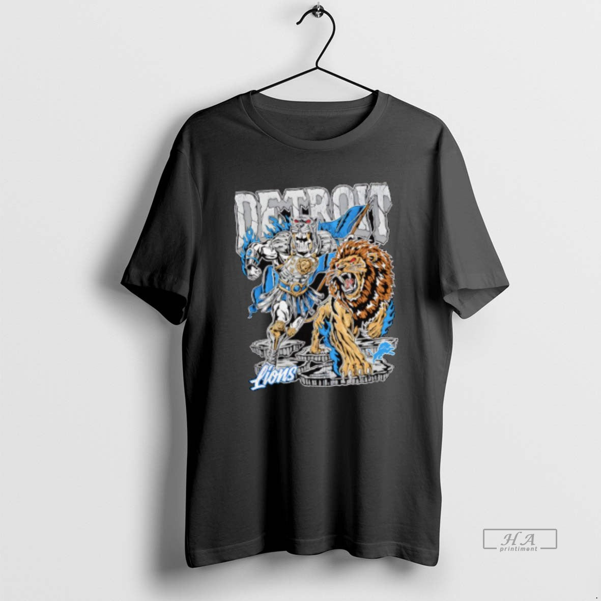 Official Warren Lotas X Detroit Lions Gladiator Skeleton T-Shirts, Hoodie, Sweatshirt | InkNestWear.com