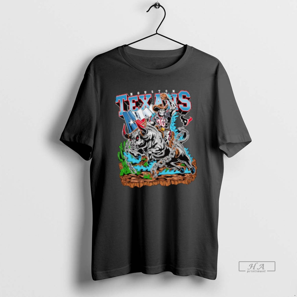 Official Warren Lotas X Houston Texans Wrangler Skeleton T-Shirts, Hoodie, Sweatshirt | InkNestWear.com