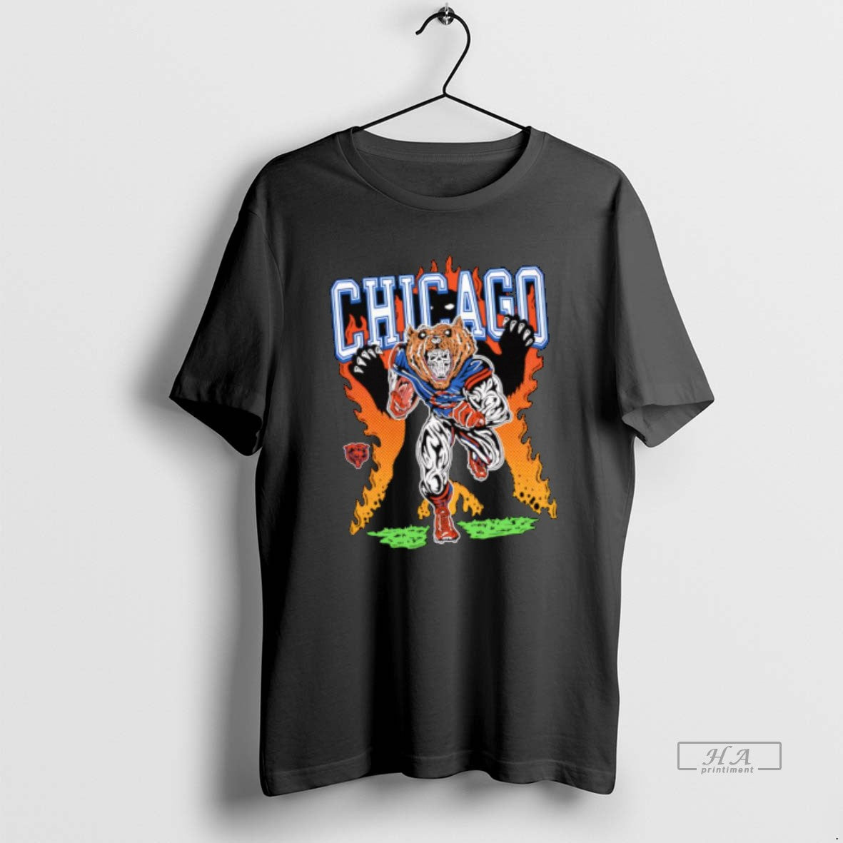 Official Warren Lotas X Rushing Chicago Bear Skeleton T-Shirts, Hoodie, Sweatshirt | InkNestWear.com