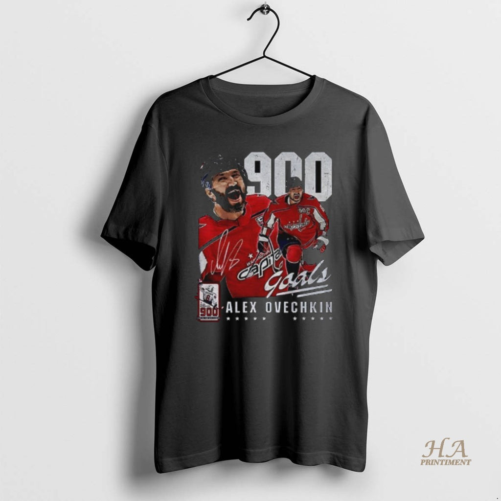 Official Washington Alex Ovechkin 900 Goals Signature T-Shirts, Hoodie, Sweatshirt | InkNestWear.com