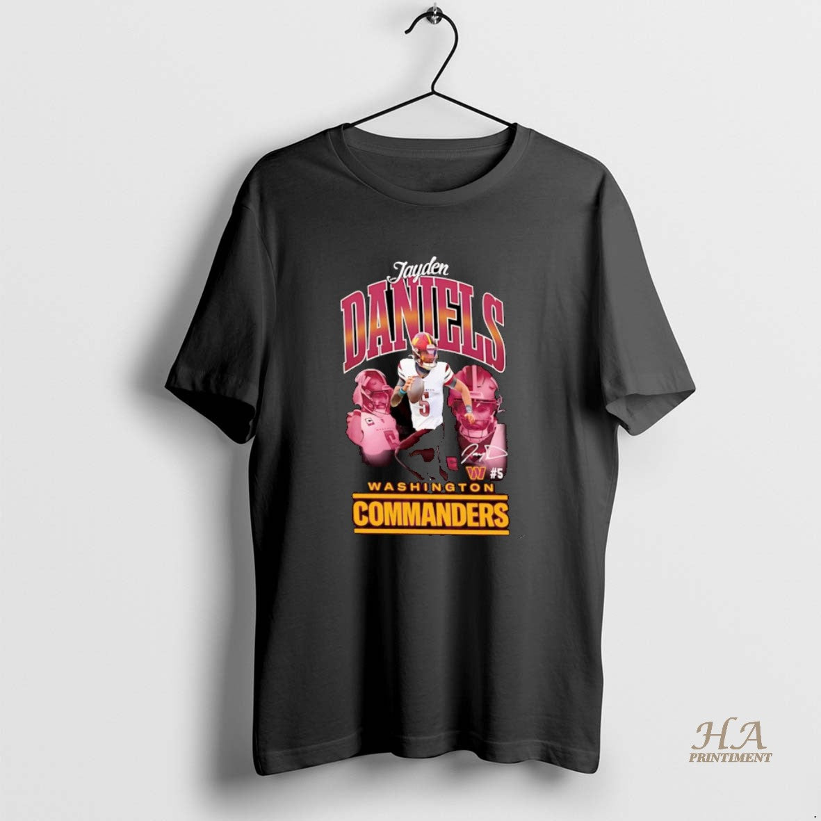 Official Washington Commanders Jayden Daniels Triple Pic Signature Christmas T-Shirts, Hoodie, Sweatshirt | InkNestWear.com