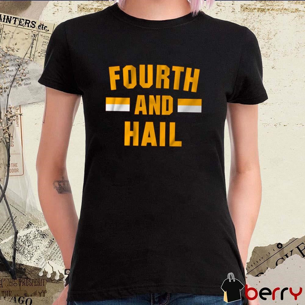 Washington Commanders NFL Football Fourth and Hail t-shirt