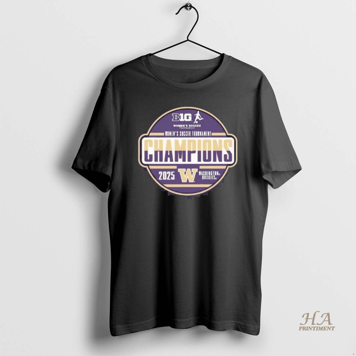 Official Washington Huskies 2025 Big Ten Womens Soccer Tournament Champions Locker Room T-Shirts, Hoodie, Sweatshirt