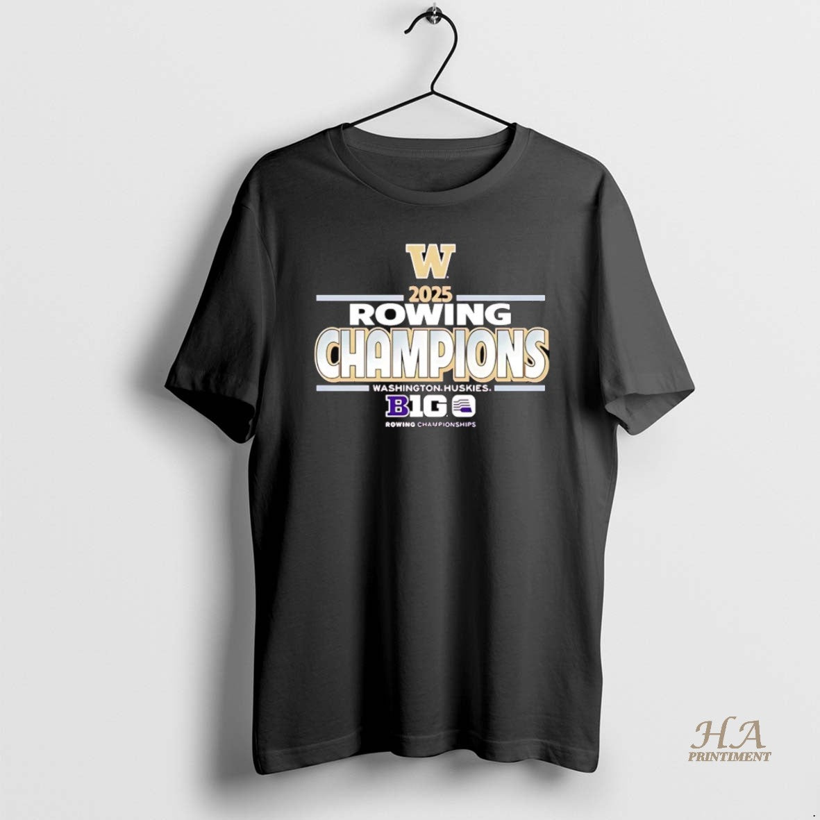 Official Washington Huskies Big Ten Rowing Champions 2025 T-Shirts, Hoodie, Sweatshirt | InkNestWear.com