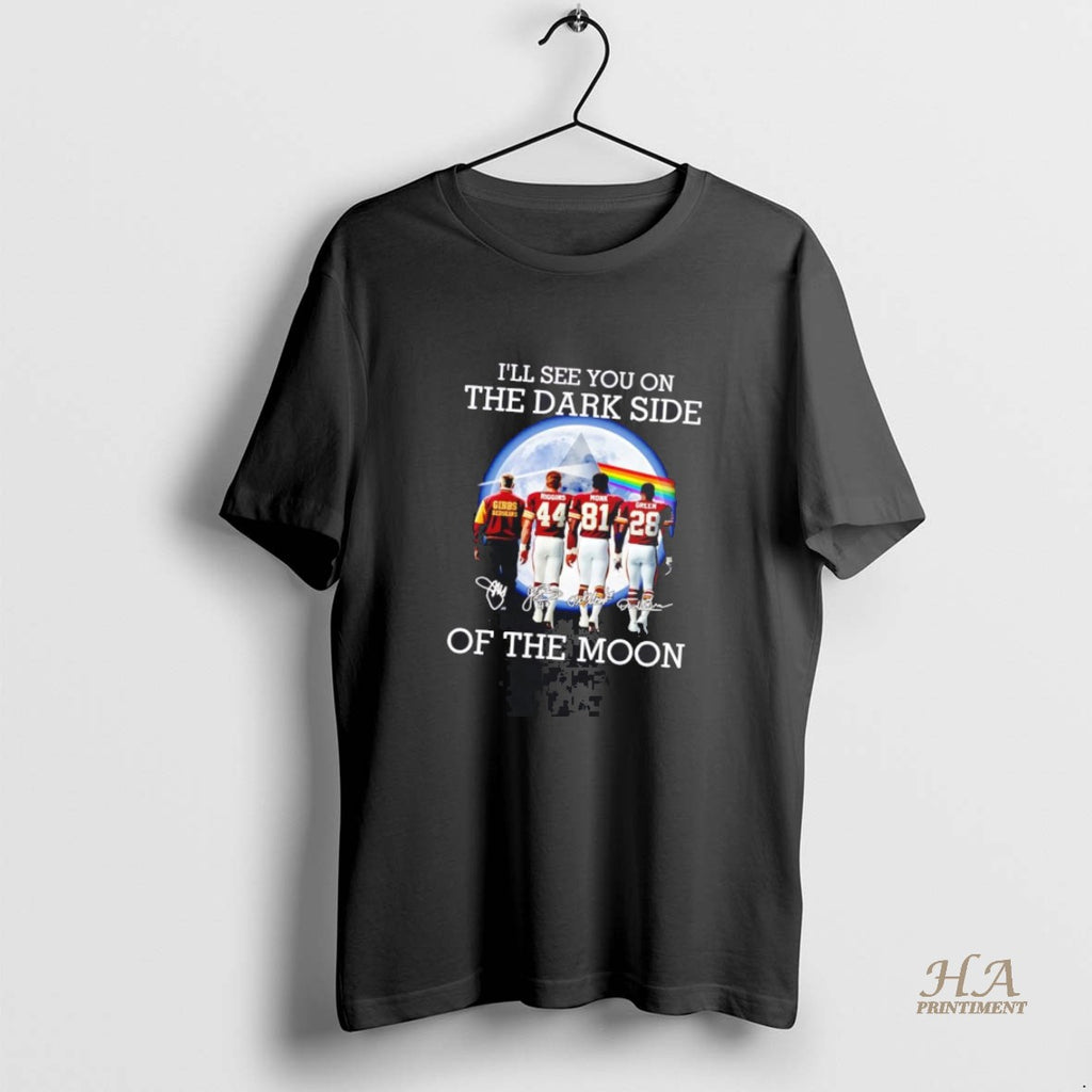 Official Washington Redskins Ill See You On The Dark Side Of The Moon T-Shirts, Hoodie, Sweatshirt | InkNestWear.com