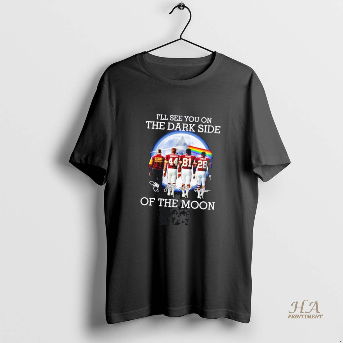 Official Washington Redskins Ill See You On The Dark Side Of The Moon T-Shirts, Hoodie, Sweatshirt | InkNestWear.com