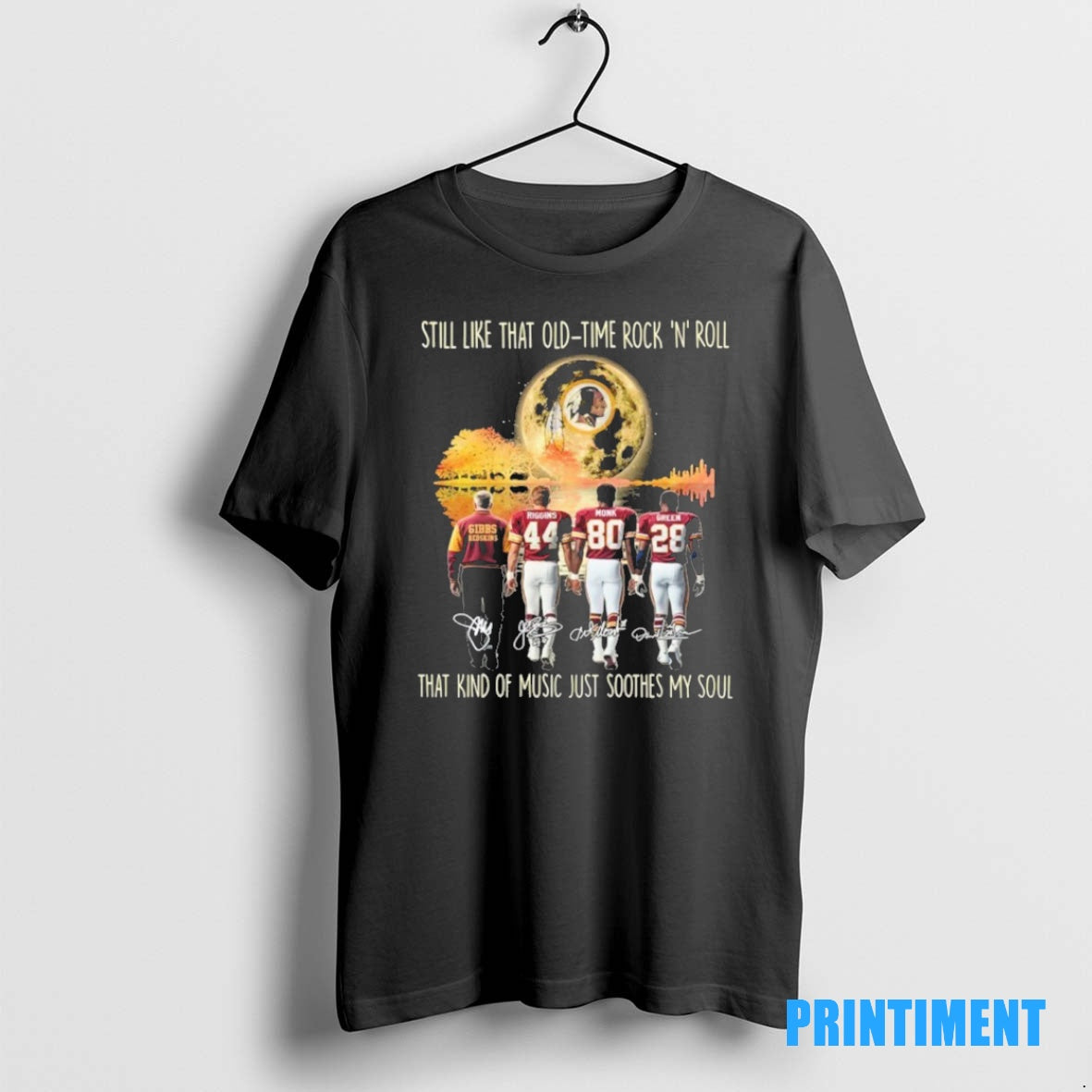 Official Washington Redskins Still Like That Old Time Rock N Roll That Kind Of Music T-Shirts, Hoodie, Sweatshirt