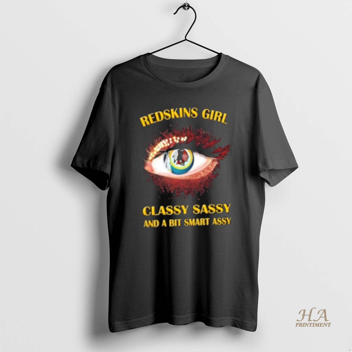 Official Washington Redskins Eye Girl Fans Classy Sassy And A Bit Smart Assy T-Shirts, Hoodie, Sweatshirt | InkNestWear.com