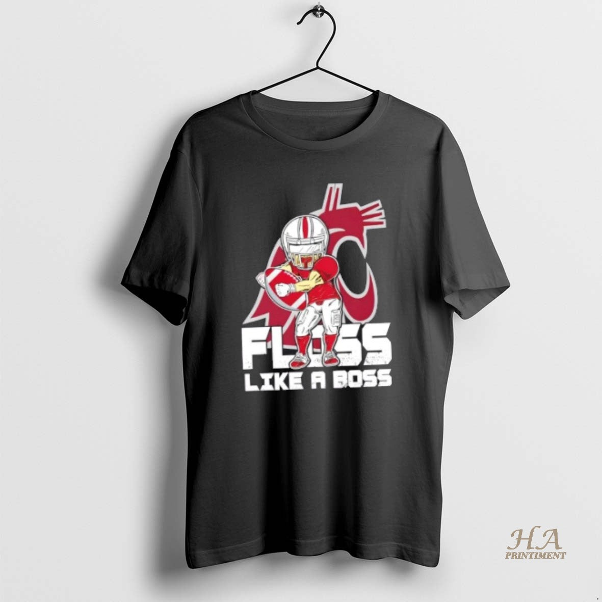 Official Washington State Cougars Football Floss Like A Boss T-Shirts, Hoodie, Sweatshirt | InkNestWear.com