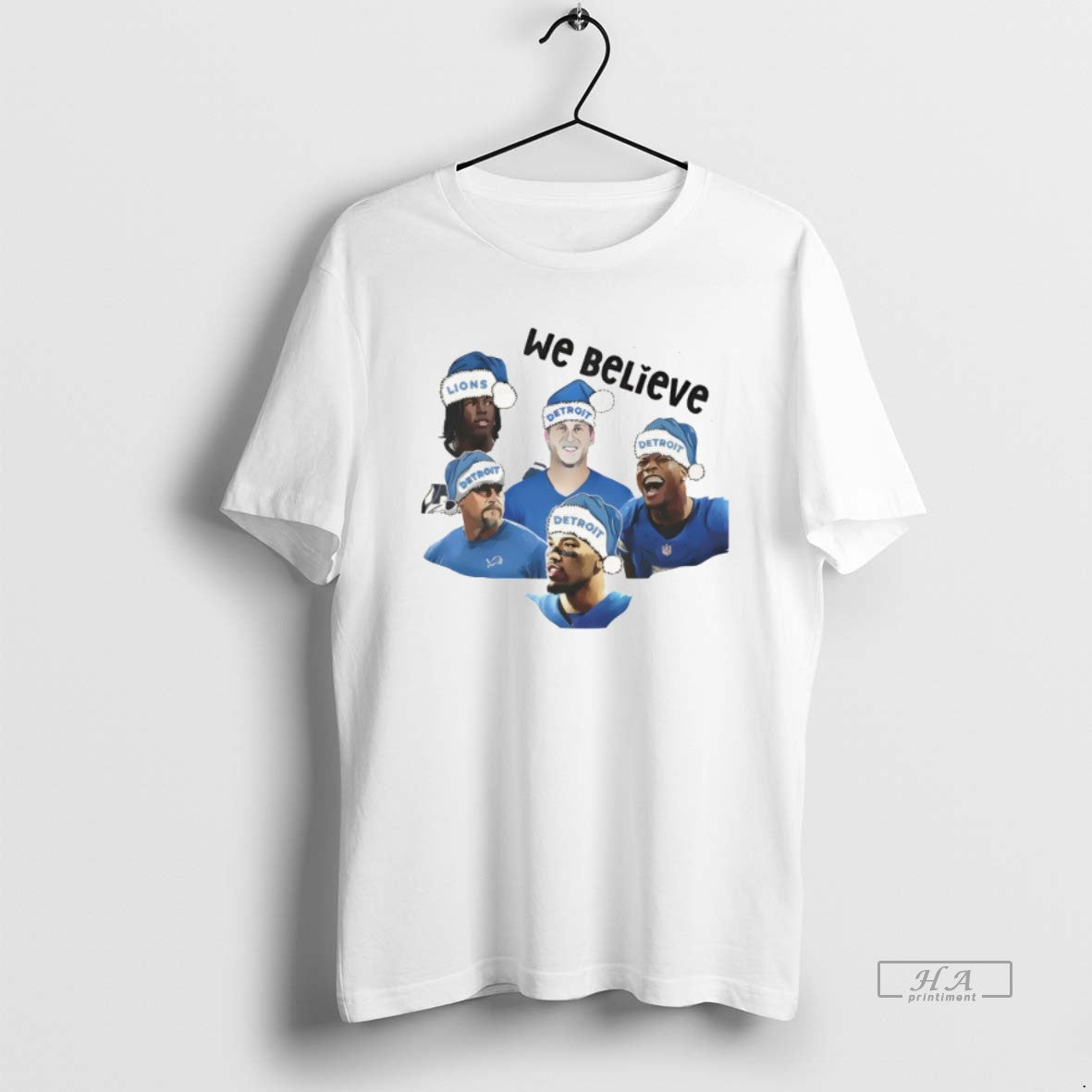 Official We Believe Detroit Lions Football Christmas 2025 T-Shirts, Hoodie, Sweatshirt | InkNestWear.com