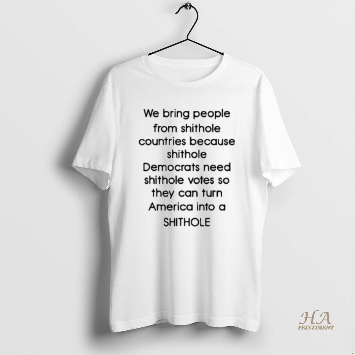 Official We Bring People From Shihole Countries Because Shithole T-Shirts, Hoodie, Sweatshirt | InkNestWear.com