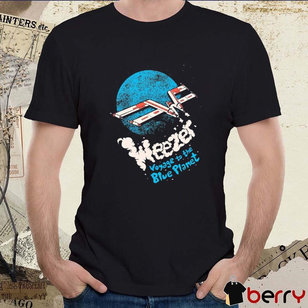 Weezer Tour Voyage To The Blue Planet 2024 t-shirt