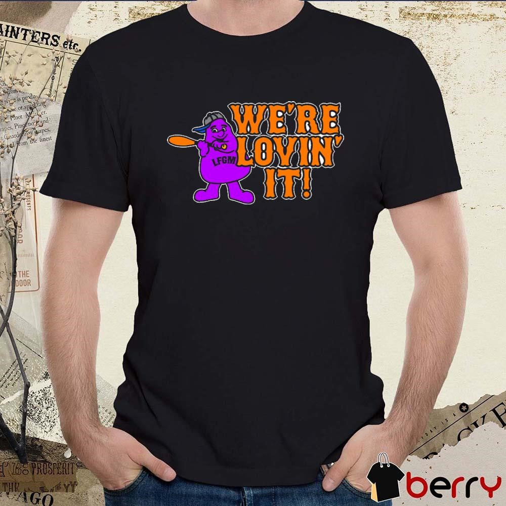 We’re Lovin’ It LFGM Grimace New York Mets t-shirt