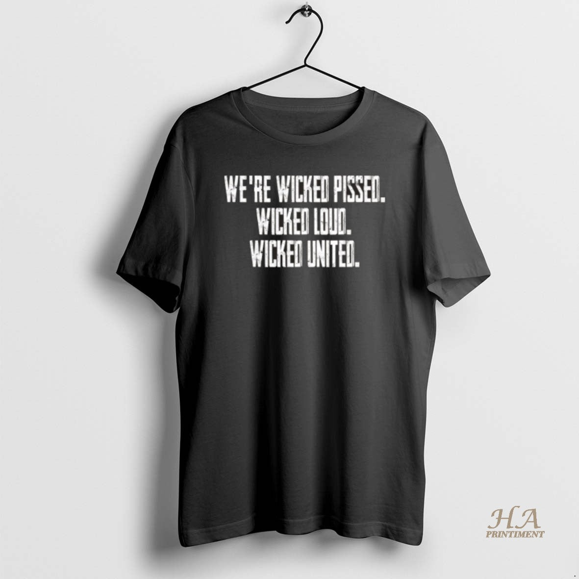 Official Were Wicked Pissed Wicked Loud Wicked United Black Men Teemoonley Men T-Shirts, Hoodie, Sweatshirt | InkNestWear.com