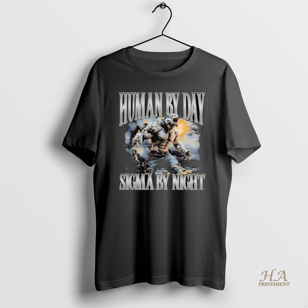 Official Werewolf Human By Day Sigma By Night T-Shirts, Hoodie, Sweatshirt | InkNestWear.com